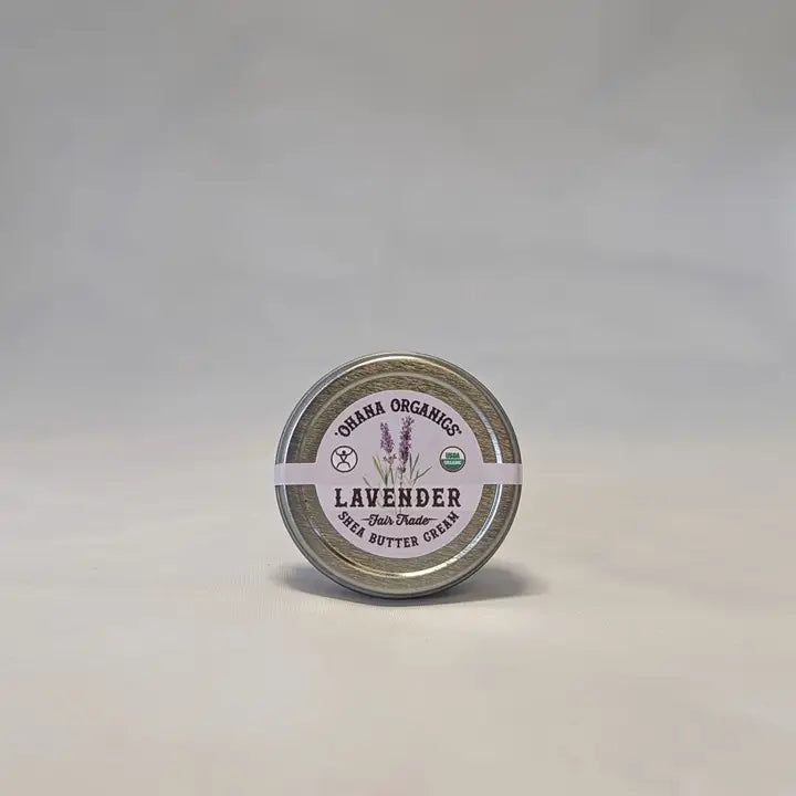 Organic Shea Butter Cream (Lavender)