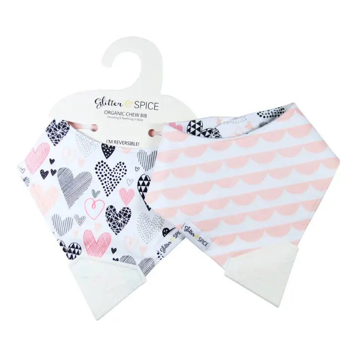 Double Sided Organic Chew Bib