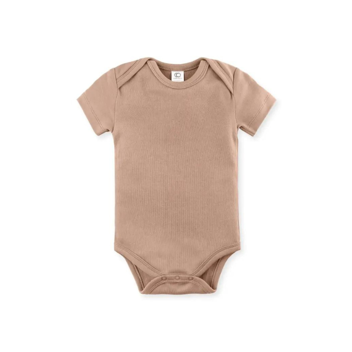 Unisex Organic Baby Short Sleeve Bodysuite